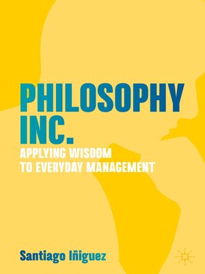 cover image of Philosophy Inc.